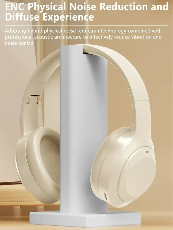 HiFi Wireless Over-Ear Bluetooth Headphones | Noise Reduction | HD Mic | TF & AUX Support
