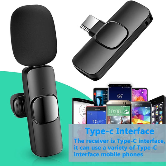 AirMic Wireless Lavalier Microphone for iPhone & iPad | High-Quality Audio for Video, Podcast, and Vlogging